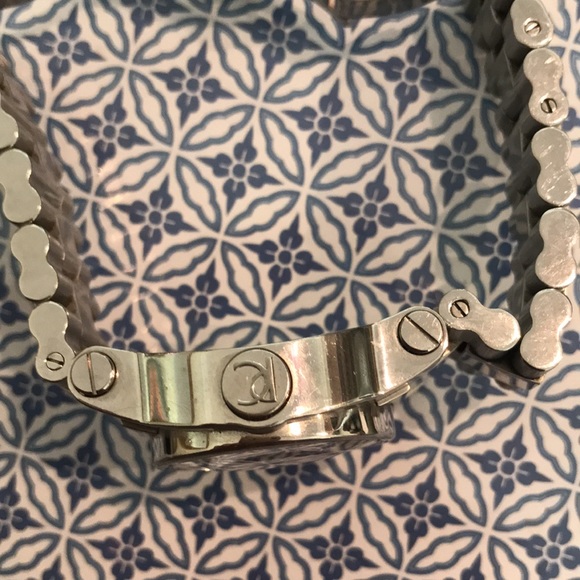 RENATO STAINLESS WATCH W/DIAMONDS - Picture 7 of 7